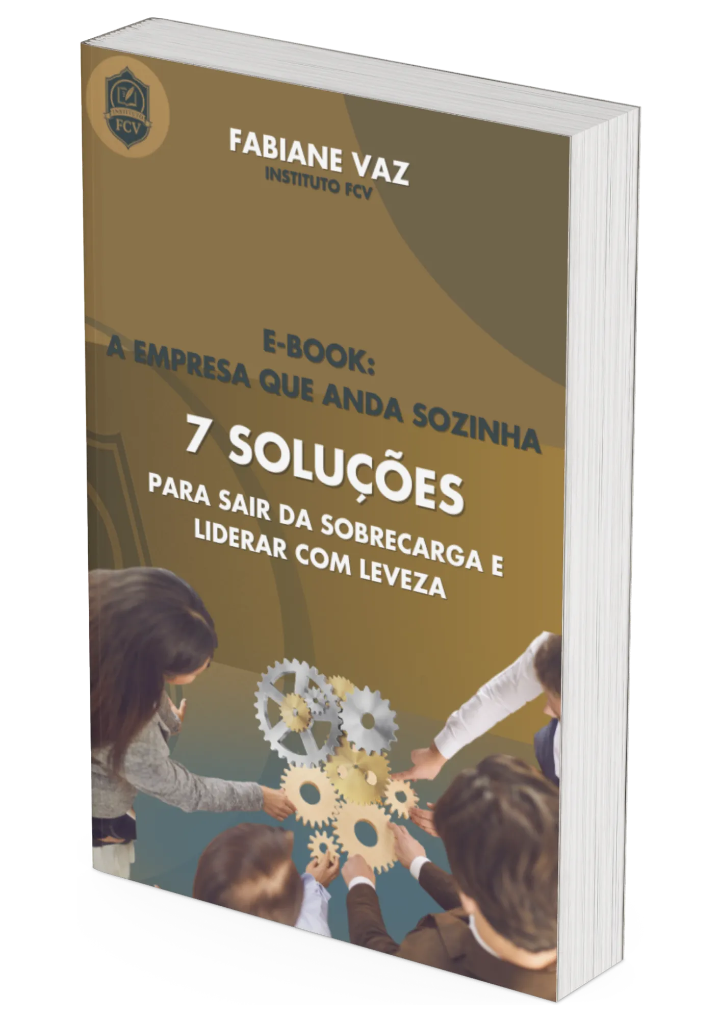 Capa do E-book gratuito para líderes de saúde